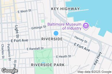 Map image of the property - 524 E Fort Ave