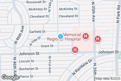 Map image of the property - 3920 Hayes St