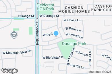 Map image of the property - 11368 W Locust Ln