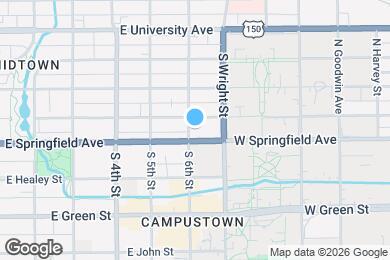 Map image of the property - 404 S 6th St