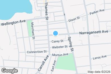 Map image of the property - 9 Narragansett Ave