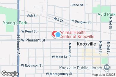 Map image of the property - 509 W Pleasant St