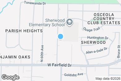 Map image of the property - 1810 N 58th Ave