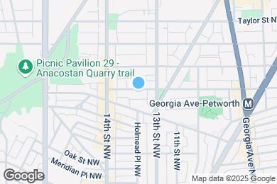 Map image of the property - 1336 Quincy St NW