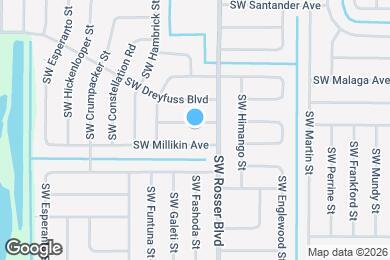 Map image of the property - 1738 SW Haylake Ave