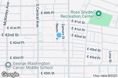 Map image of the property - 4216 Naomi Ave