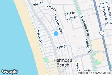 Map image of the property - 1737 Manhattan Ave