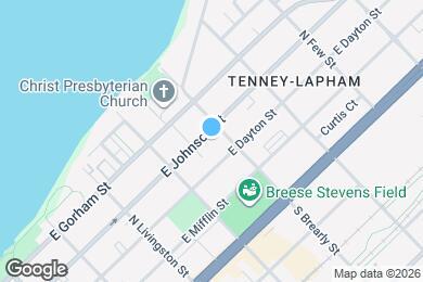 Map image of the property - 945 E Johnson St