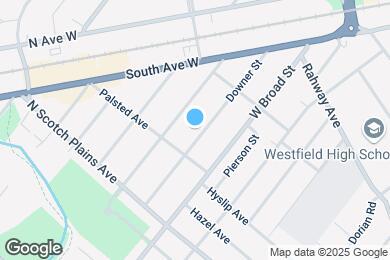 Map image of the property - 548 Downer St