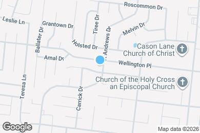 Map image of the property - 1444 St Andrews Dr