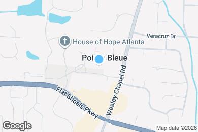 Map image of the property - 3857 Pointe Bleue Dr