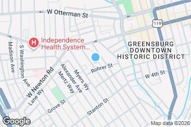 Map image of the property - 143 Seminary Ave