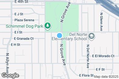 Map image of the property - 834 N Parkside Ave