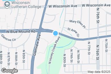 Map image of the property - 8041 W Bluemound Rd