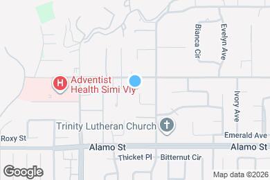 Map image of the property - 2816 Bella Ct