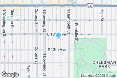 Map image of the property - 1267 Lafayette St