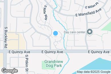 Map image of the property - 4271 S Salida Way