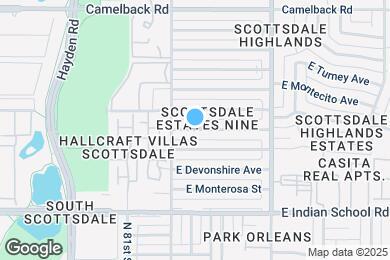 Map image of the property - 8222 E Heatherbrae Ave
