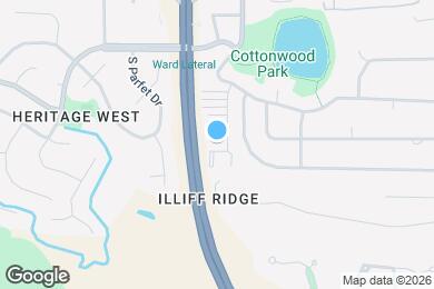 Map image of the property - 10872 W Evans Ave