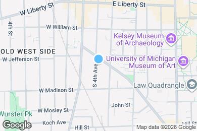 Map image of the property - 515 S 4th Ave