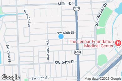 Map image of the property - 5800 SW 61st St