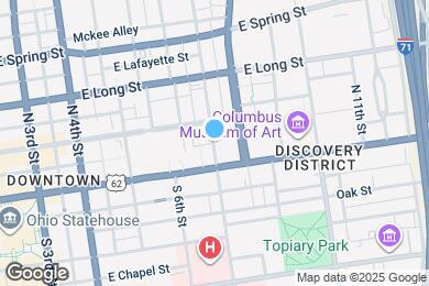 Map image of the property - 33 North Grant Avenue