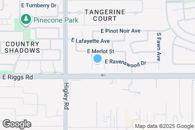 Map image of the property - 3329 E Ravenswood Dr