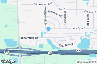 Map image of the property - 10313 Crystal Point Dr