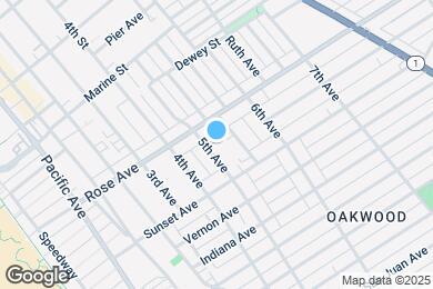 Map image of the property - 314 5th Ave
