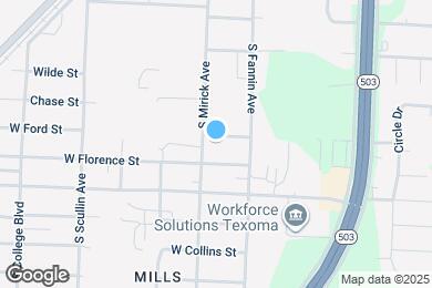 Map image of the property - 532 W Ford St