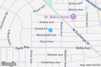 Map image of the property - 1029 Bloomfield Ave