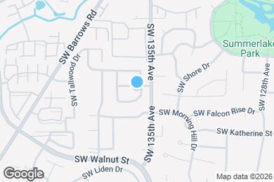 Map image of the property - 13570 SW Feiring Ln