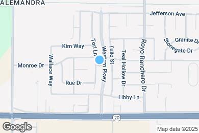 Map image of the property - 1233 Tori Ln