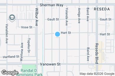 Map image of the property - 6949 Rhea Ave