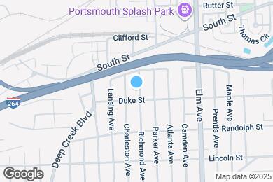 Map image of the property - 1421 Richmond Ave