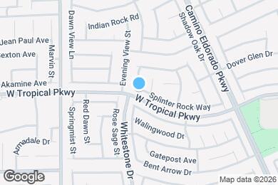Map image of the property - 1729 Splinter Rock Way