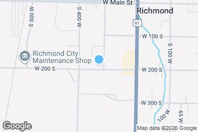 Map image of the property - 336 W 200 S