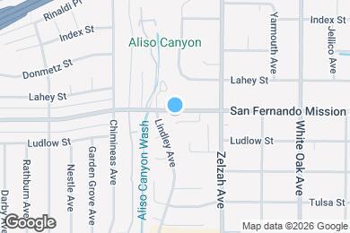 Map image of the property - 18000 San Fernando Mission Blvd