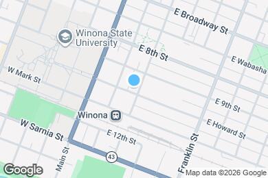 Map image of the property - 479 Lafayette St