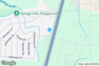 Map image of the property - 7415 Palm Hills Dr