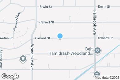 Map image of the property - 23018 Oxnard St