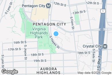 Map image of the property - 1635 S Hayes St