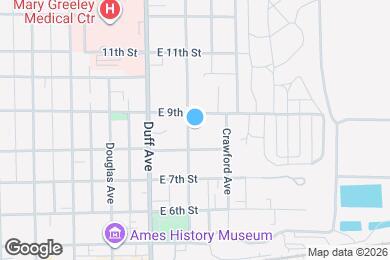 Map image of the property - 816 Carroll Ave