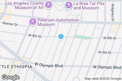 Map image of the property - 808 Alandele Ave