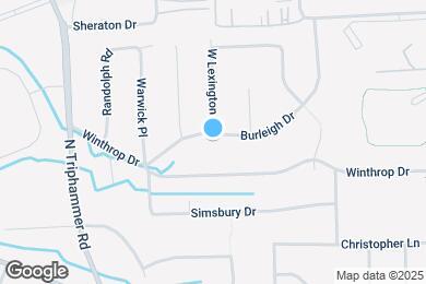 Map image of the property - 109 Burleigh Dr