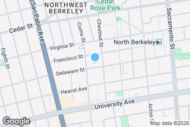 Map image of the property - 1217 Delaware St