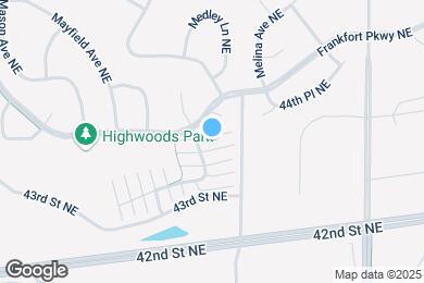 Map image of the property - 12824 43rd St NE