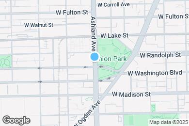 Map image of the property - 6748 N Ashland Ave