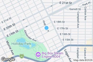 Map image of the property - 1520 E 17th St