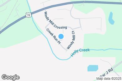 Map image of the property - 919 Creek Run Pl